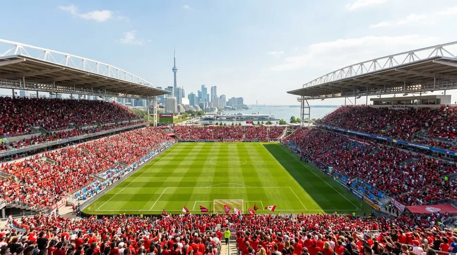 BMO Field à Toronto, stade de la Coupe du Monde 2026 au Canada
