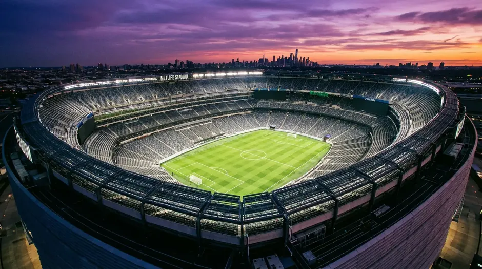 MetLife Stadium à East Rutherford, New Jersey, stade de la finale de la Coupe du Monde 2026