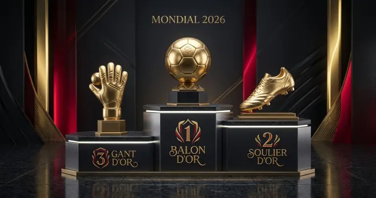 Trophées Coupe du Monde 2026 : mon classement des récompenses
